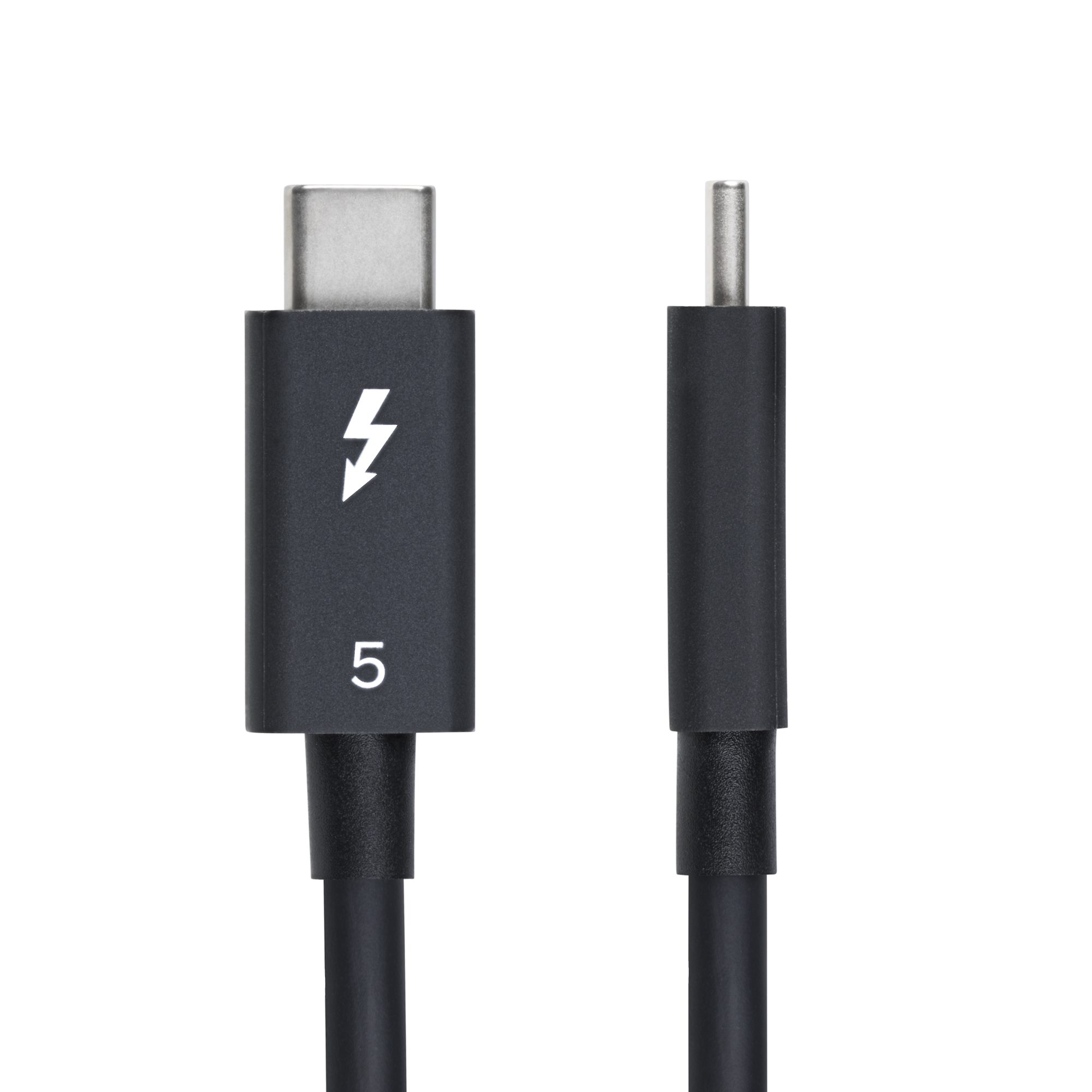 StarTech.com Thunderbolt-Kabel 1m 80Gbps/120Gbps schwarz