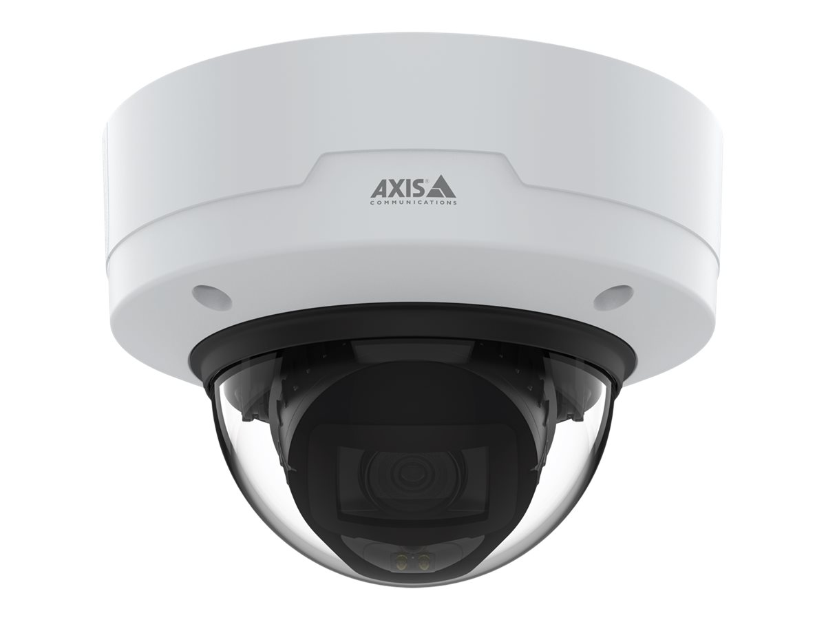 AXIS P3267-LV Netzwerkkamera Fix Dome 5MP Herausragende Bildqualität mit 5 MP Lightfinder 2.0, Forensic WDR und OptimizedIR Analysefunktionen mit Deep Learning Audio- und E/A-Anschlüsse Integrierte Cybersicherheitsfunktionen