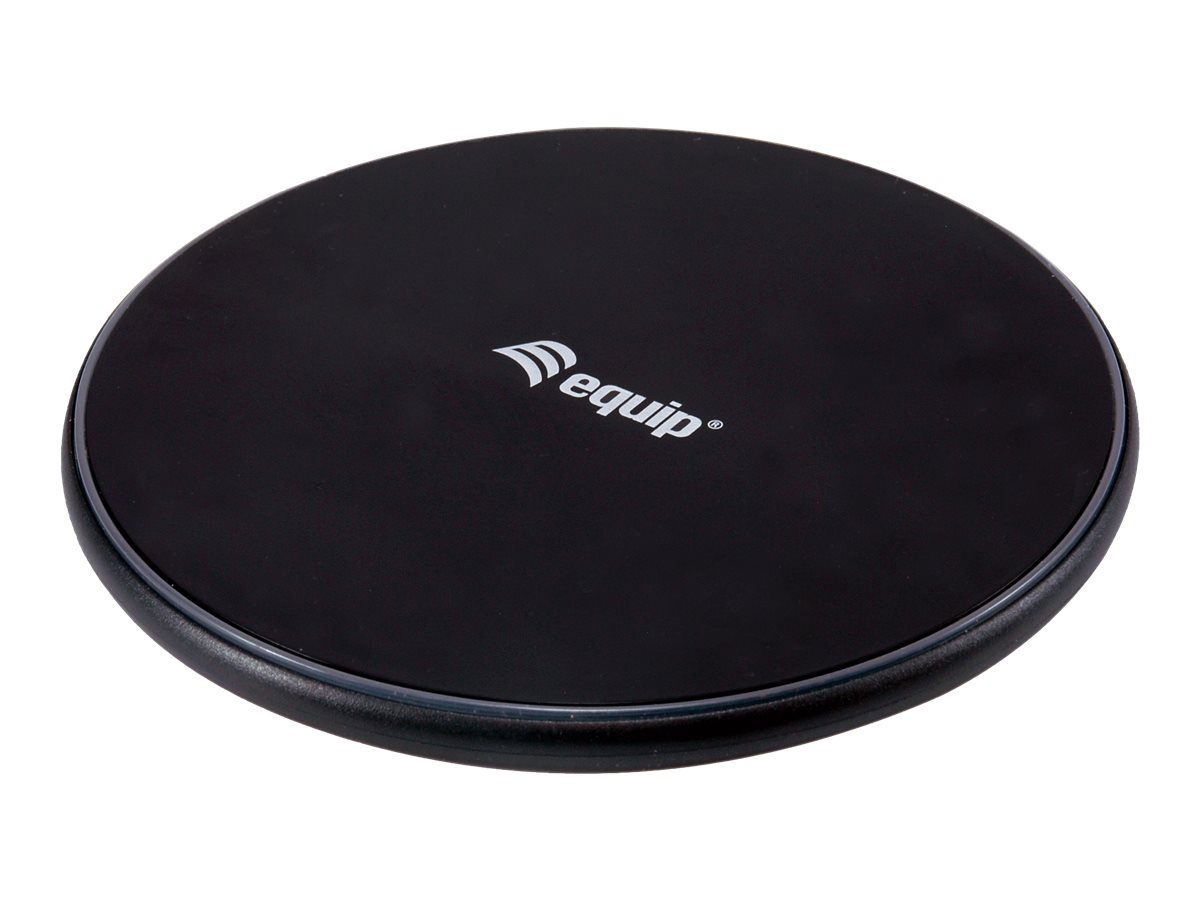 Equip Ladegeraet Wireless QiKompatibel 10W schwarz