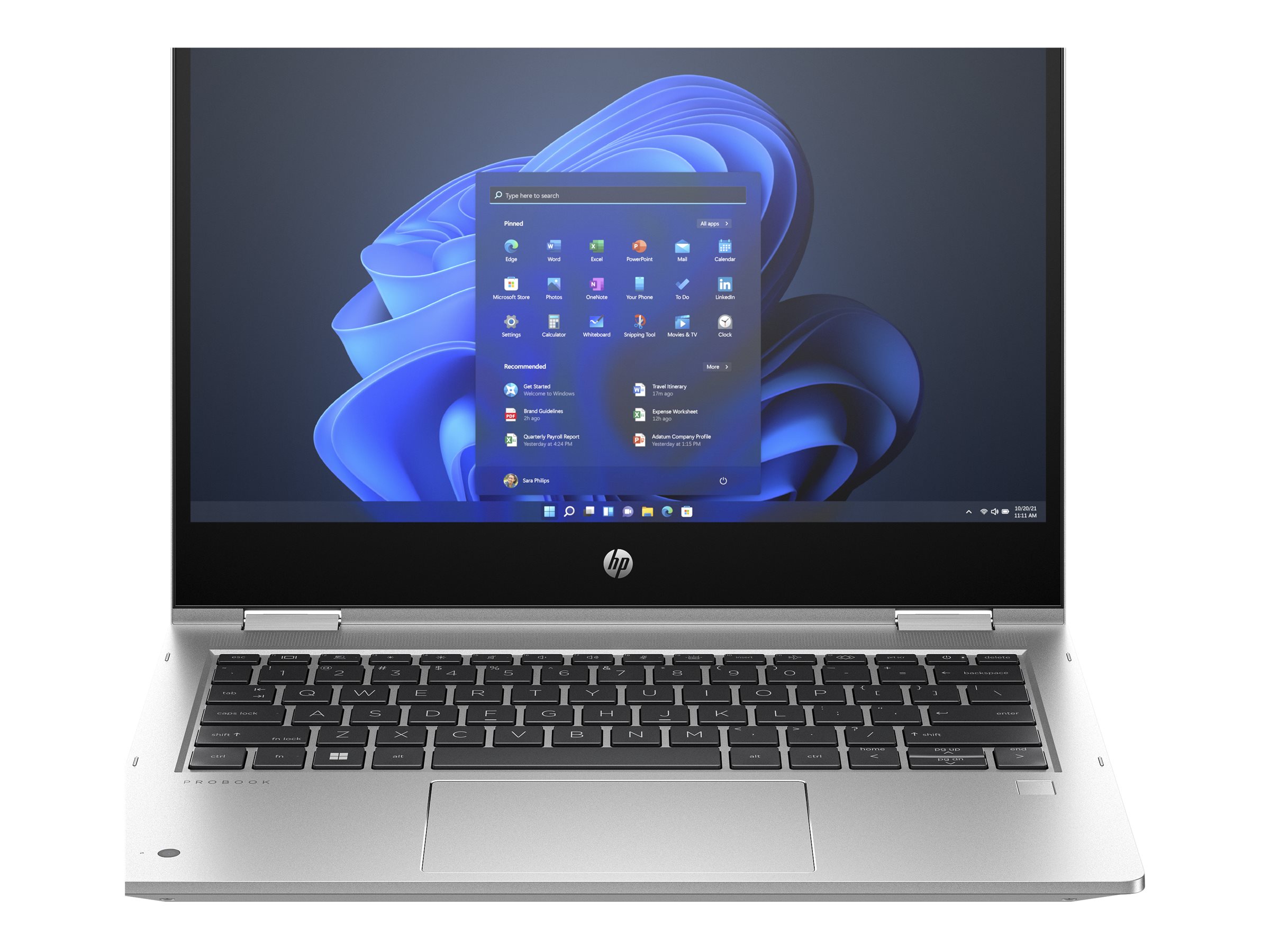 HP Pro x360 435 G10 AMD Ryzen 7 7730U 33,8cm 13,3Zoll FHD BV 400 Touch 2x16GB 1TB/PCIe NVMe/SSD UMA Wi-Fi 6E BT FPR W11P 3J Gar (DE)