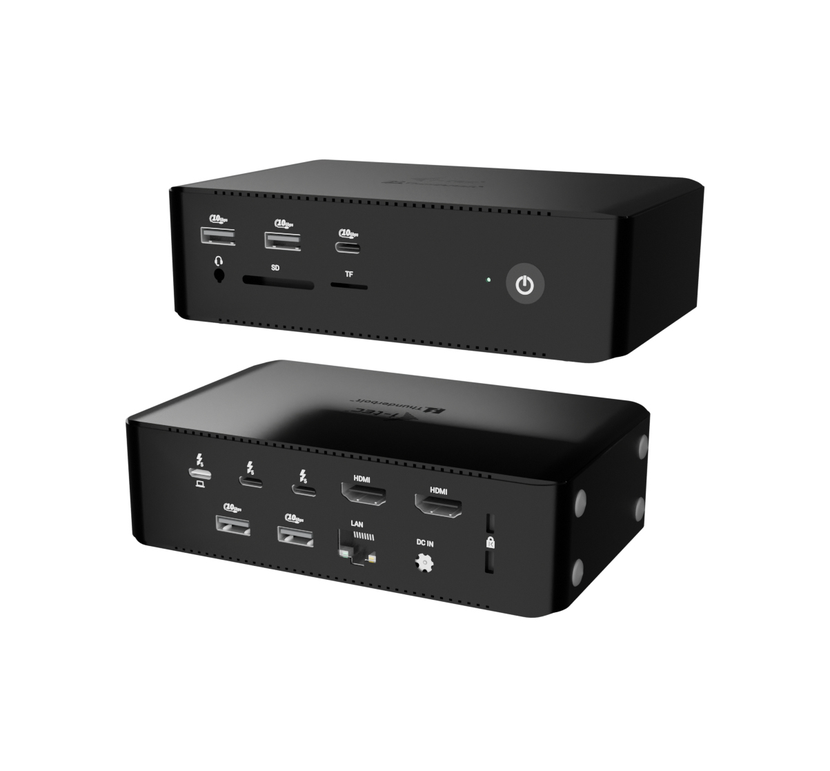 i-tec Thunderbolt 5 Quattro Display DS 2xTB5 2xHDMI 1x2.5GLAN