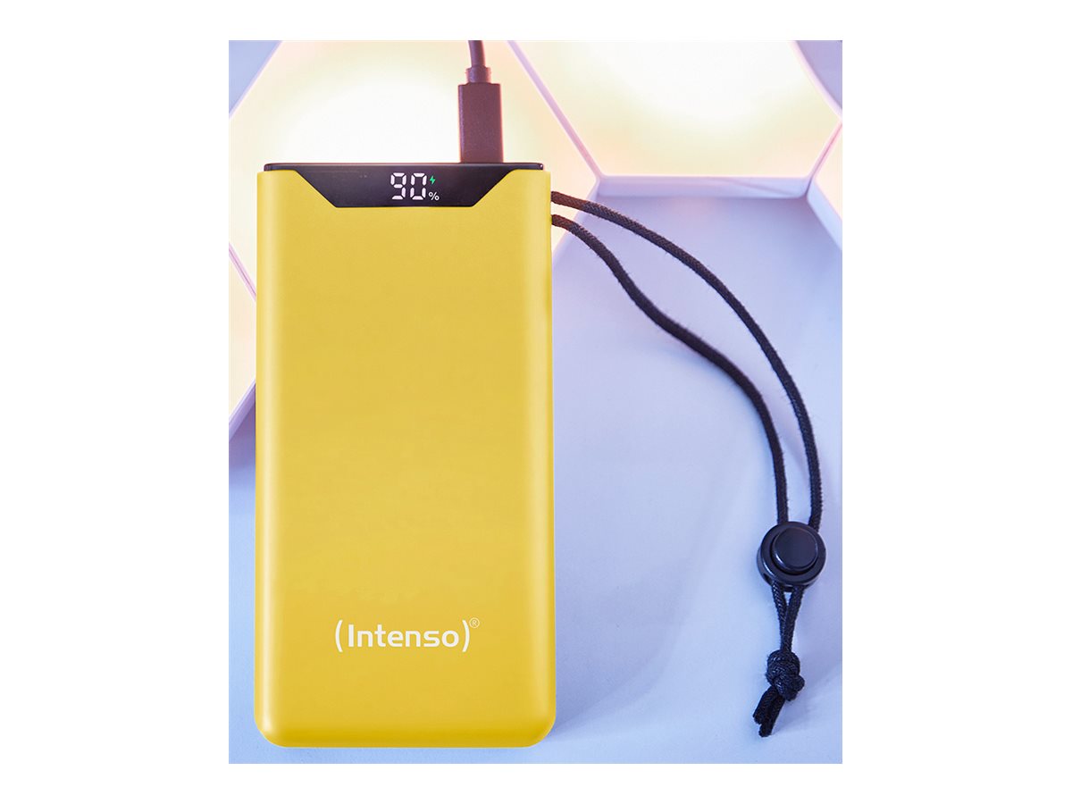 Intenso F10000 Powerbank 10.000 mAh gelb Intenso F10000 Powerbank 10.000 mAh gelb
