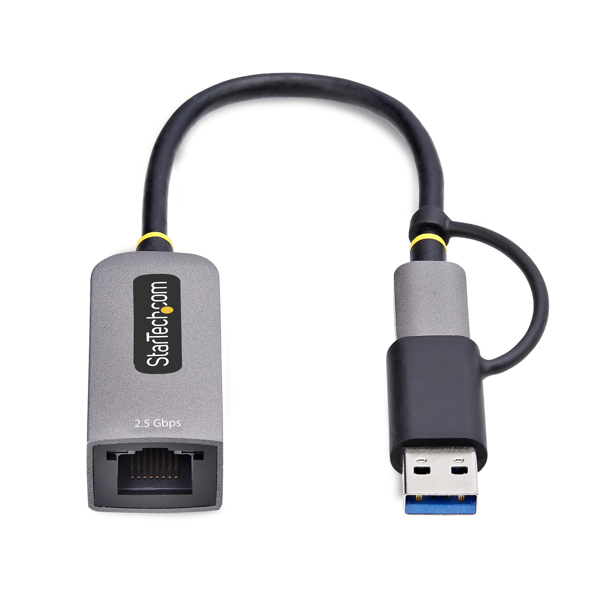 STARTECHCOM 25GbE USB C Ethernet Adapter mit USBA Adapter USBC LANRJ45 Netzwerkadapter USB 30 TypC 25Gb Netzwerk
