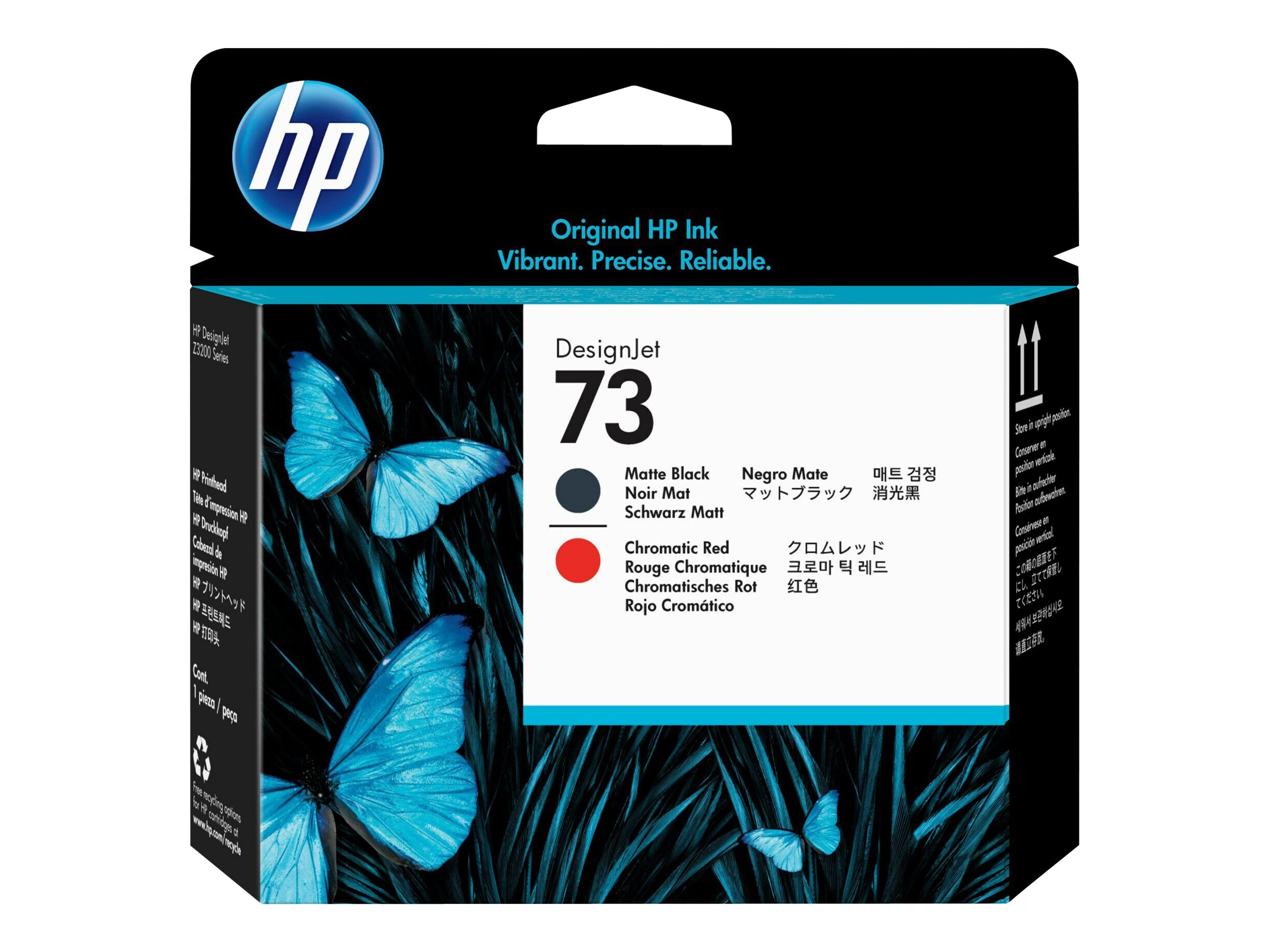 HP 73 original printhead CD949A chromatic red matte black and chromatic red 1-pack HP 73 original printhead CD949A chromatic red matte black and chromatic red 1-pack