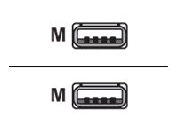 ASSMANN USB 2.0 Anschlusskabel Typ A St/St 1,8m USB 2.0 konform sw ASSMANN USB 2.0 Anschlusskabel Typ A St/St 1,8m USB 2.0 konform sw