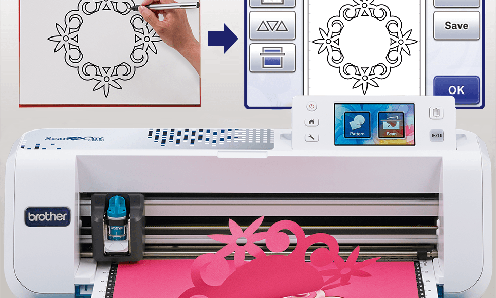 brother ScanNCut CM750 Schneideplotter grau