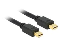 Delock Mini DisplayPort Kabel 1.2 4K 0,5 m