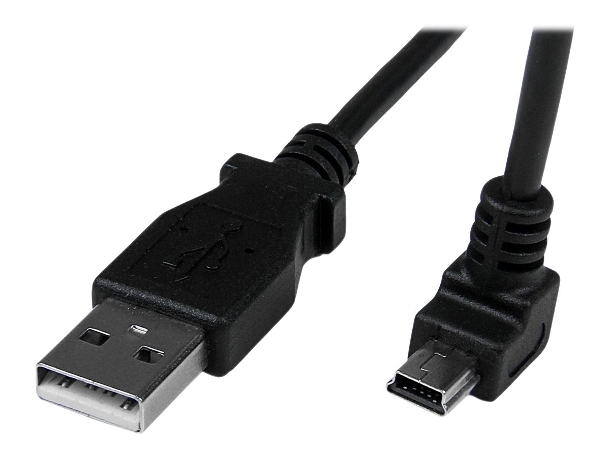 STARTECHCOM 2m Mini USB Cable A to Down Angle Mini B