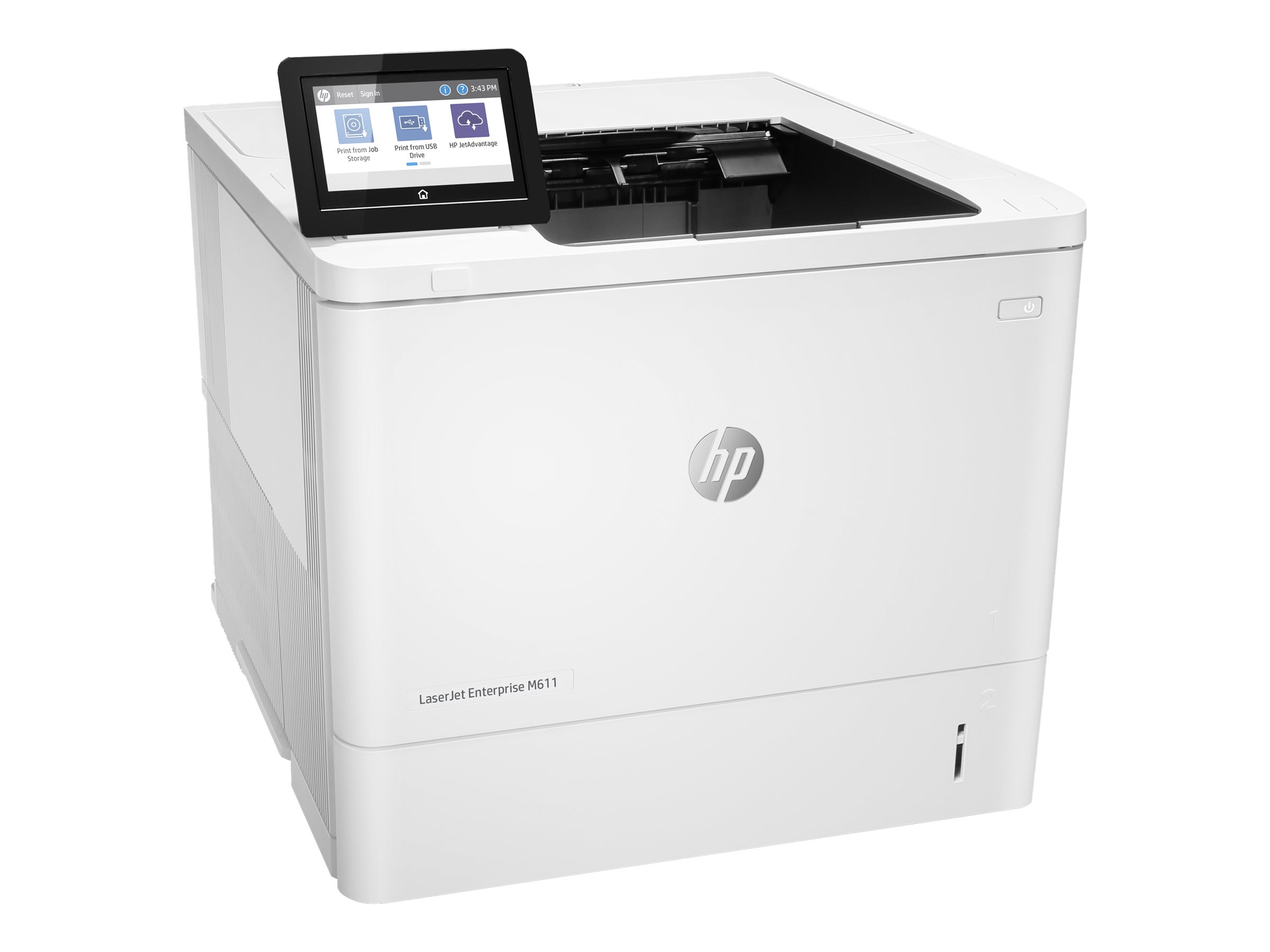 HP LaserJet Enterprise M611dn Printer Mono Duplex laser A4 1200x1200dpi 61ppm 650sheets USB LAN
