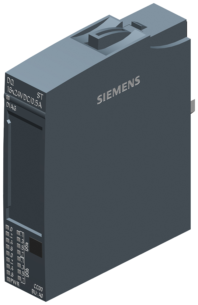 Siemens Ausgangsmodul SIMATIC ET 200SP DQ 16x24V DC0,5A Stan