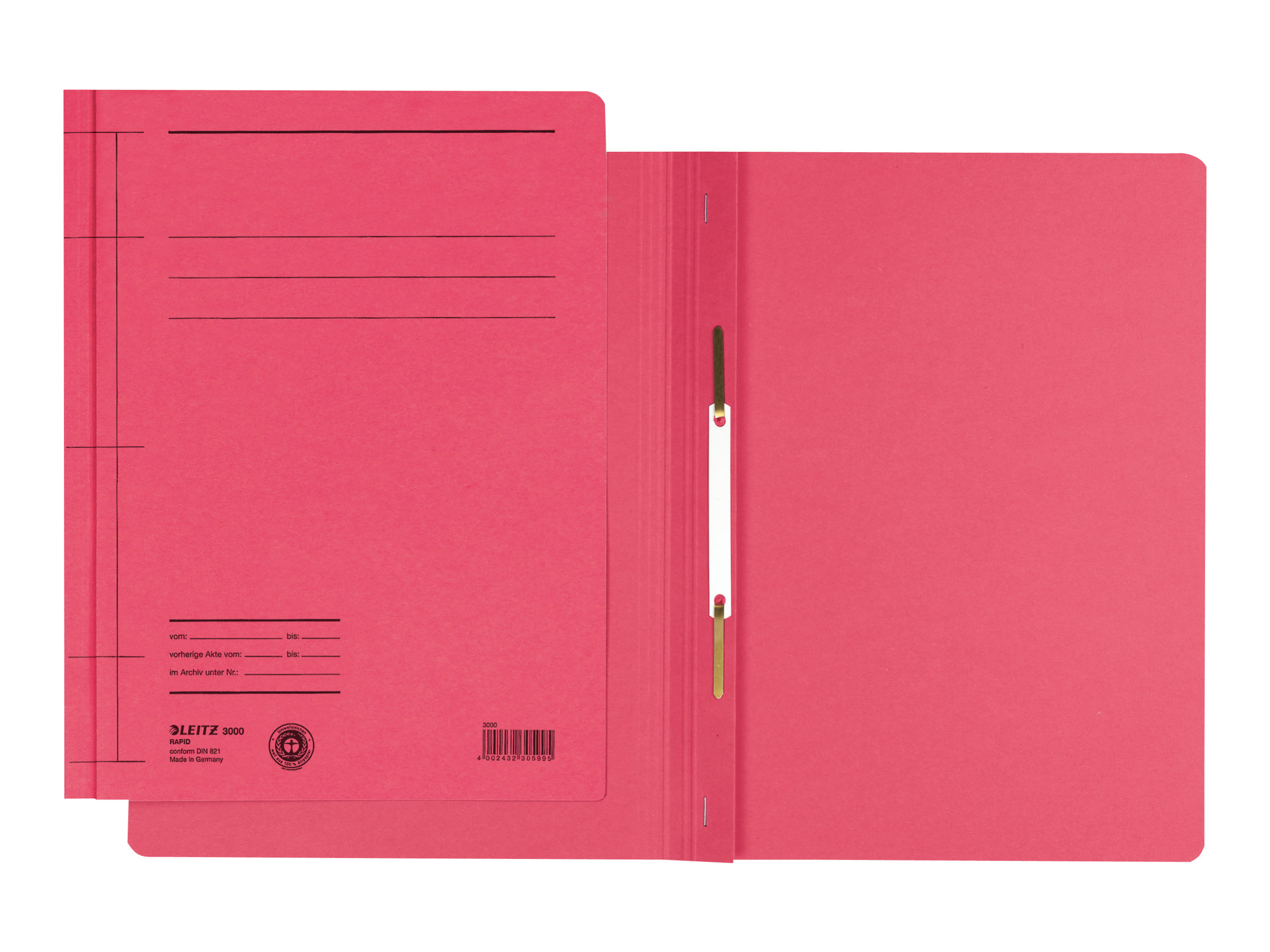 25 LEITZ Schnellhefter 3000 Karton rot DIN A4 25 LEITZ Schnellhefter 3000 Karton rot DIN A4