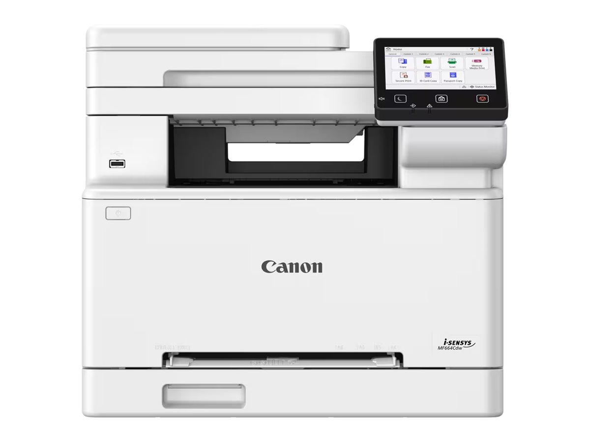 Canon iSENSYS MF667Cdw 4 in 1 FarblaserMultifunktionsdrucker grau