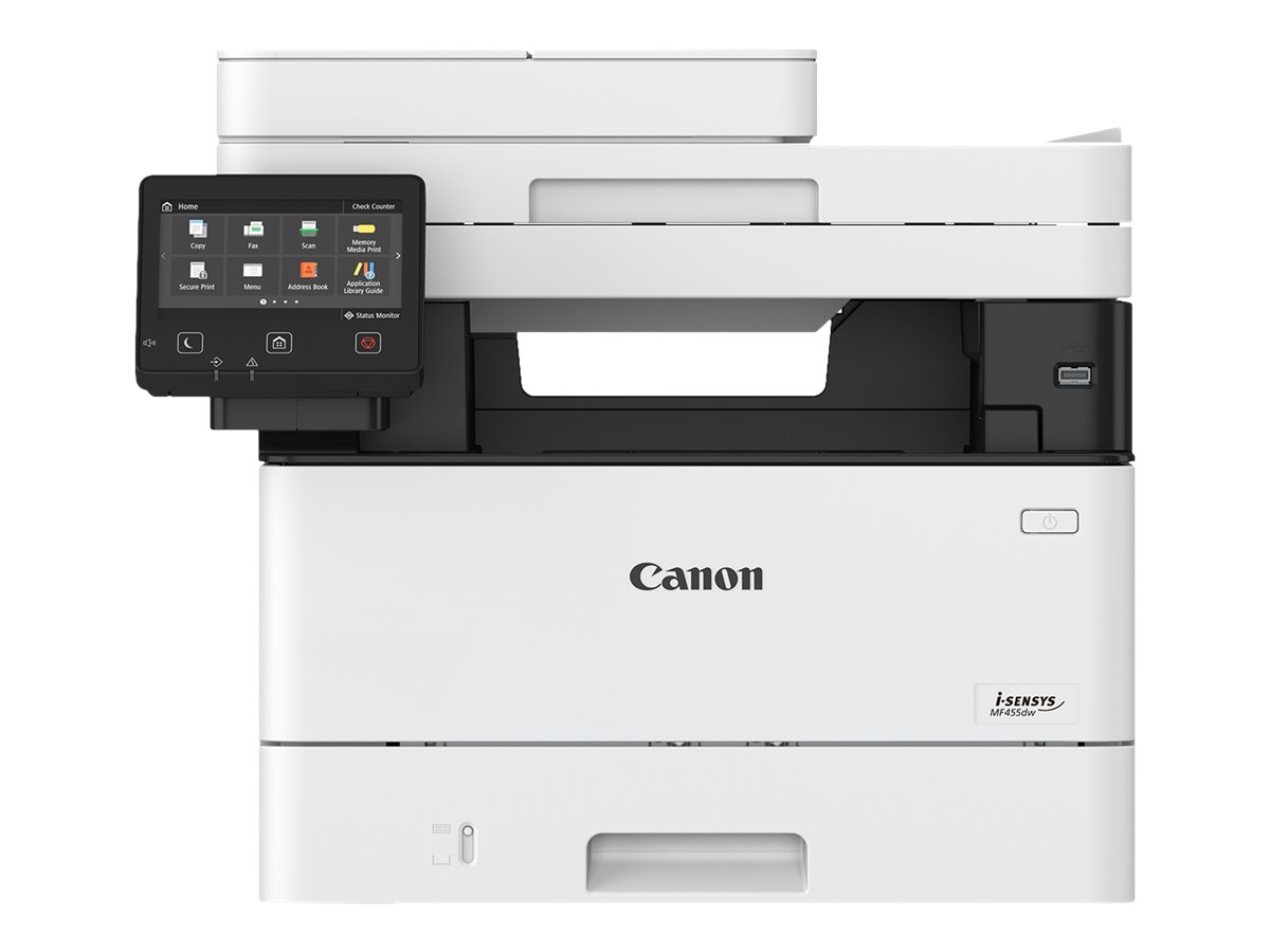 Canon i-SENSYS MF455dw 4 in 1 Laser-Multifunktionsdrucker grau Canon i-SENSYS MF455dw 4 in 1 Laser-Multifunktionsdrucker grau