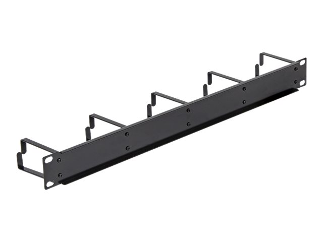 Delock 19 Kabelmanagement Panel schwarz