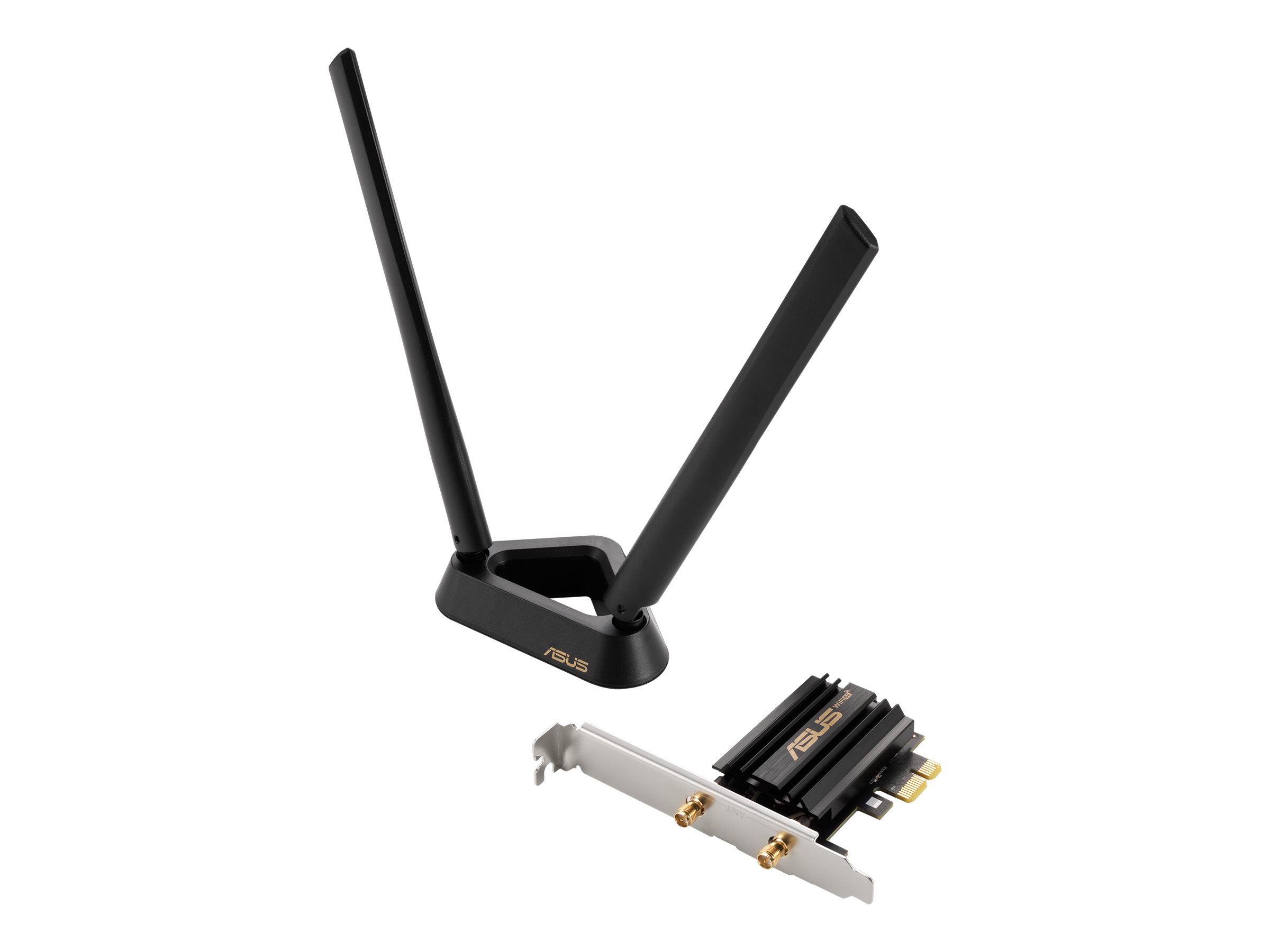 ASUS PCE-AXE59BT BT 5.2 LE Wireless LAN Adapter, 2.4GHz/5GHz/6GHz WLAN - PCIe x1