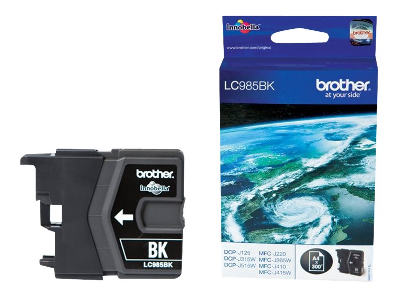 LC985BK BROTHER DCP Tinte black 300