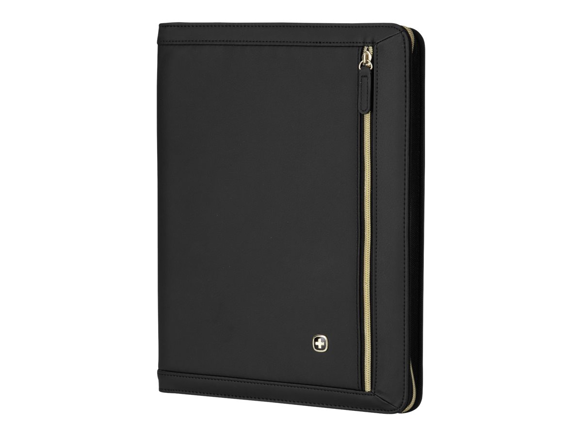 Wenger Amelie Schreibmappe mit Reissverschluss und Tabletfach f?r Damen schwarz
