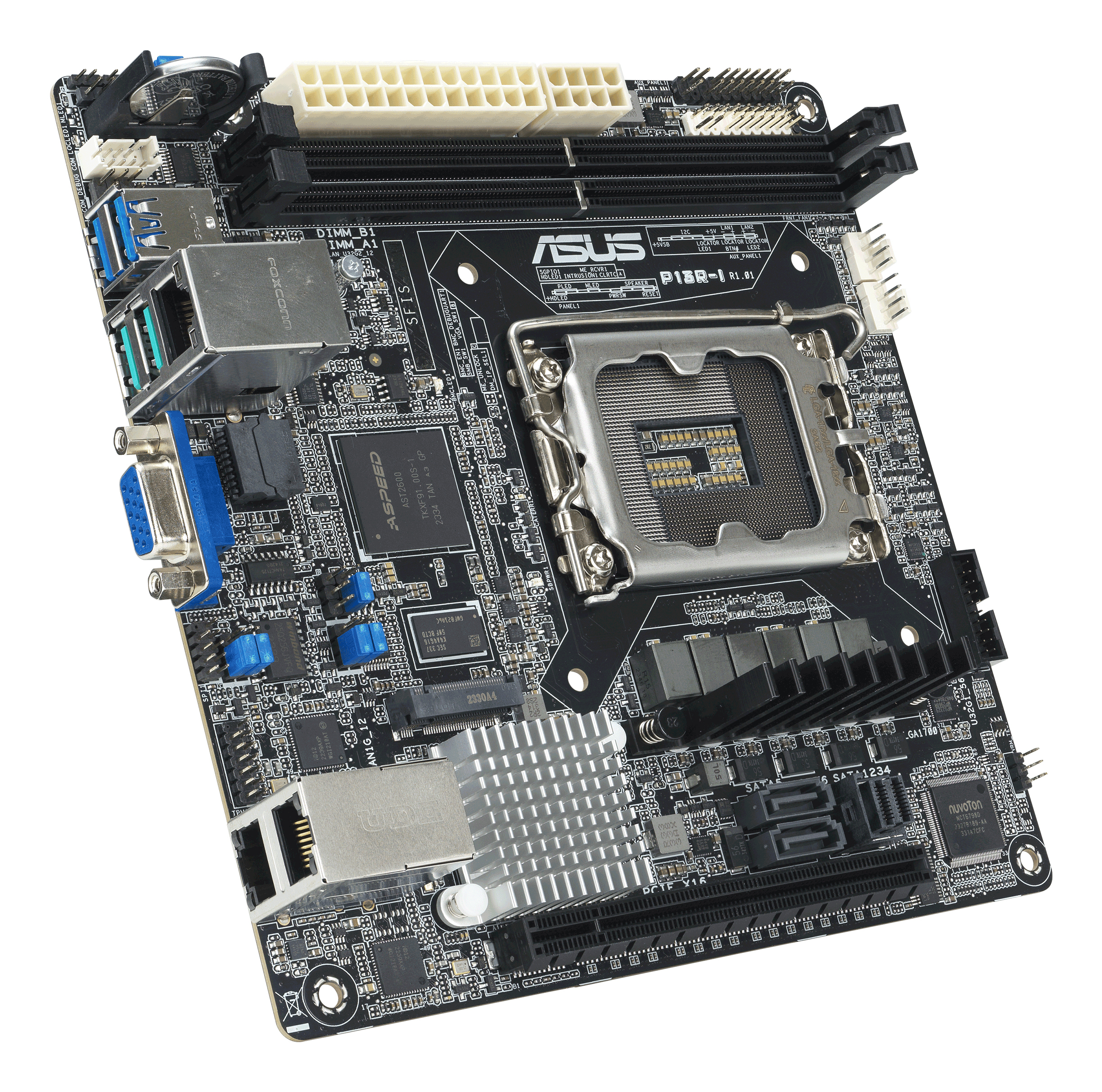 ASUS P13RI LGA1700 Server MB 2xDDR5 1xM2 6xSATA