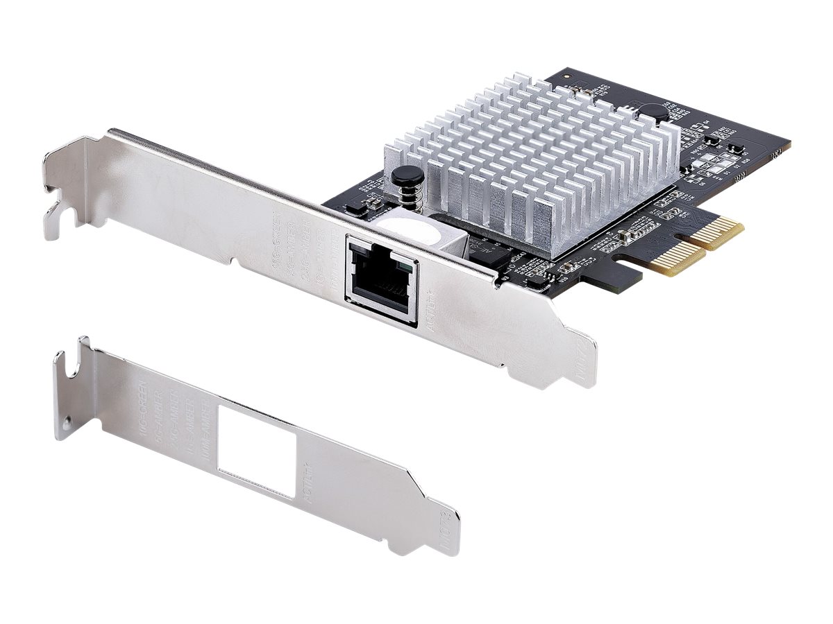 STARTECH.COM 1-Port 10Gbit/s PCIe Netzwerkkarte 10gbe Netzwerkkarte Fur PC/Server 6 Geschwindigkeits LAN/Ethernet Karte