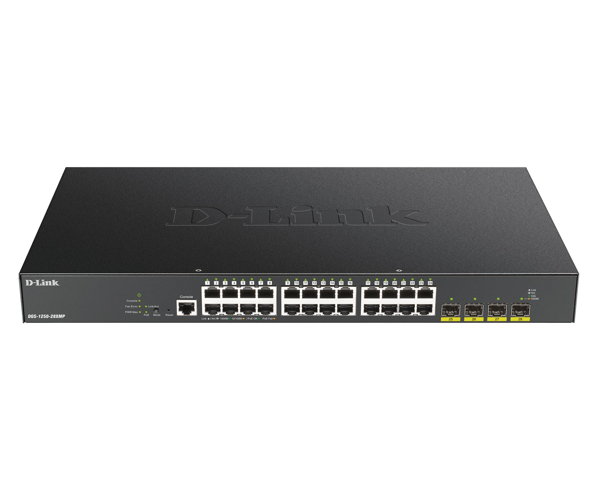 D-Link DGS-1250-28XMP 24-Port PoE Gigabit