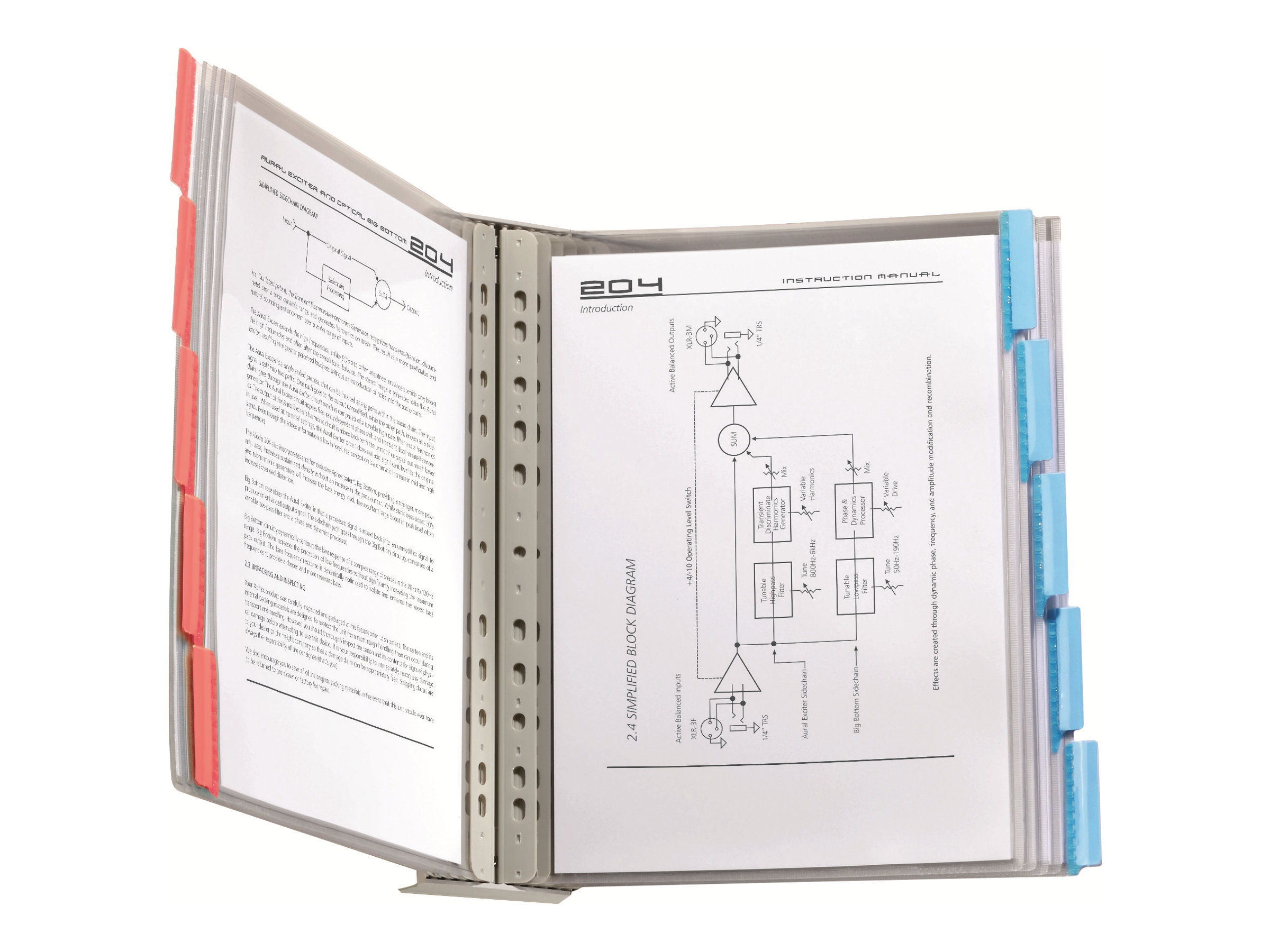 DURABLE Wand-Sichttafelsystem Wandhalter 569100 DIN A4 farbsortiert mit 10 St. Sichttafeln