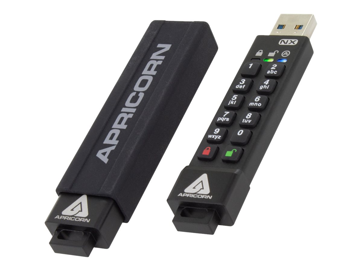 Apricorn Aegis Secure Key 3NX - USB-Flash-Laufwerk - 256 GB