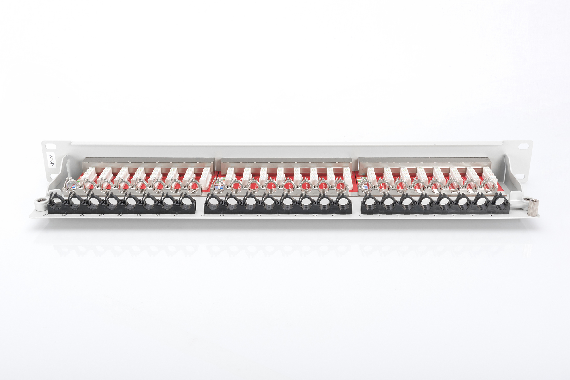 DIGITUS Patchpanel 1HE 24-Port Cat6a