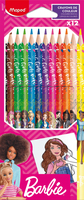 maped Barbie Buntstifte farbsortiert, 12 St. maped Barbie Buntstifte farbsortiert, 12 St.