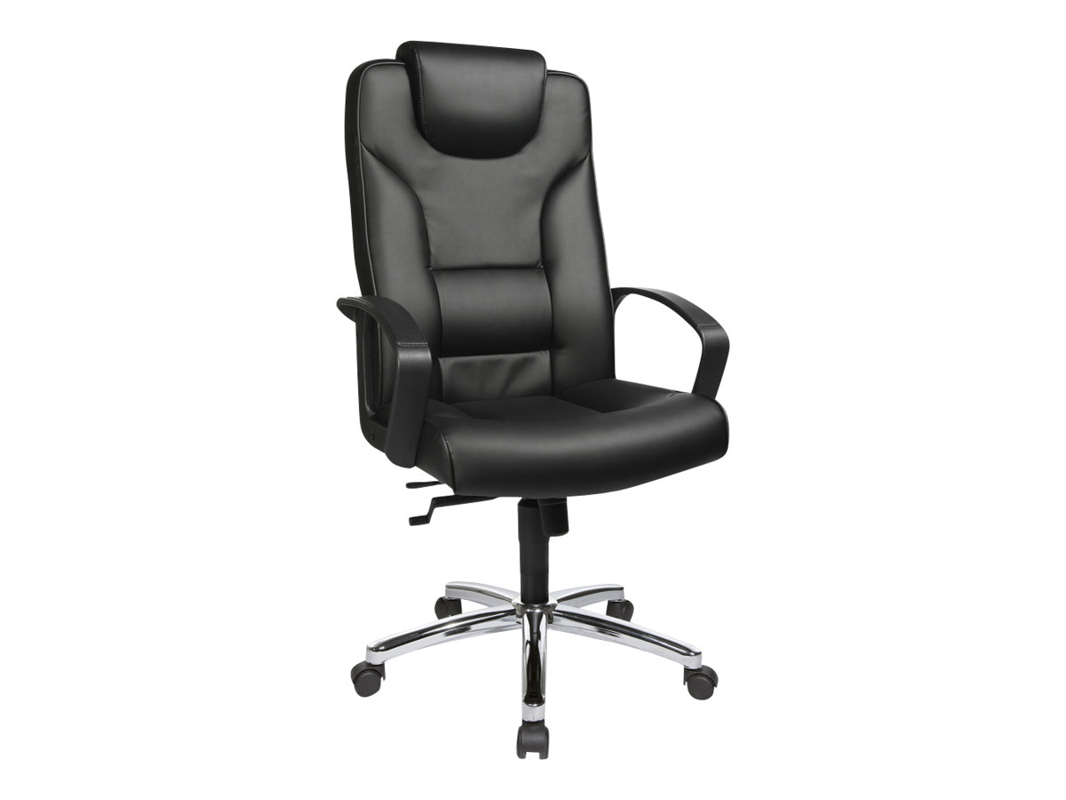 Topstar Chefsessel Comfort Point 50, 7819 D60 Kunstleder schwarz, Gestell chrom