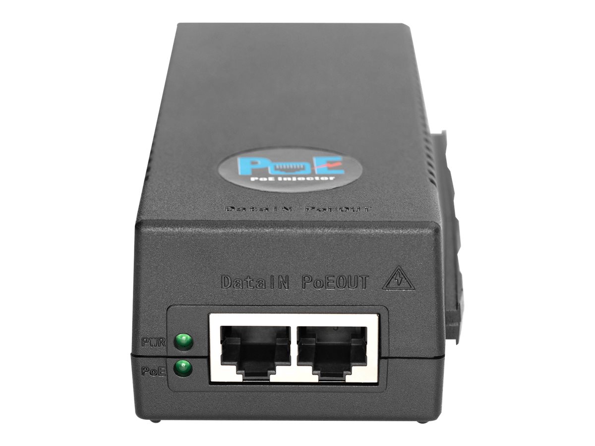 DIGITUS 10 Gigabit Ethernet PoE Injektor 8023at 30W DN95108