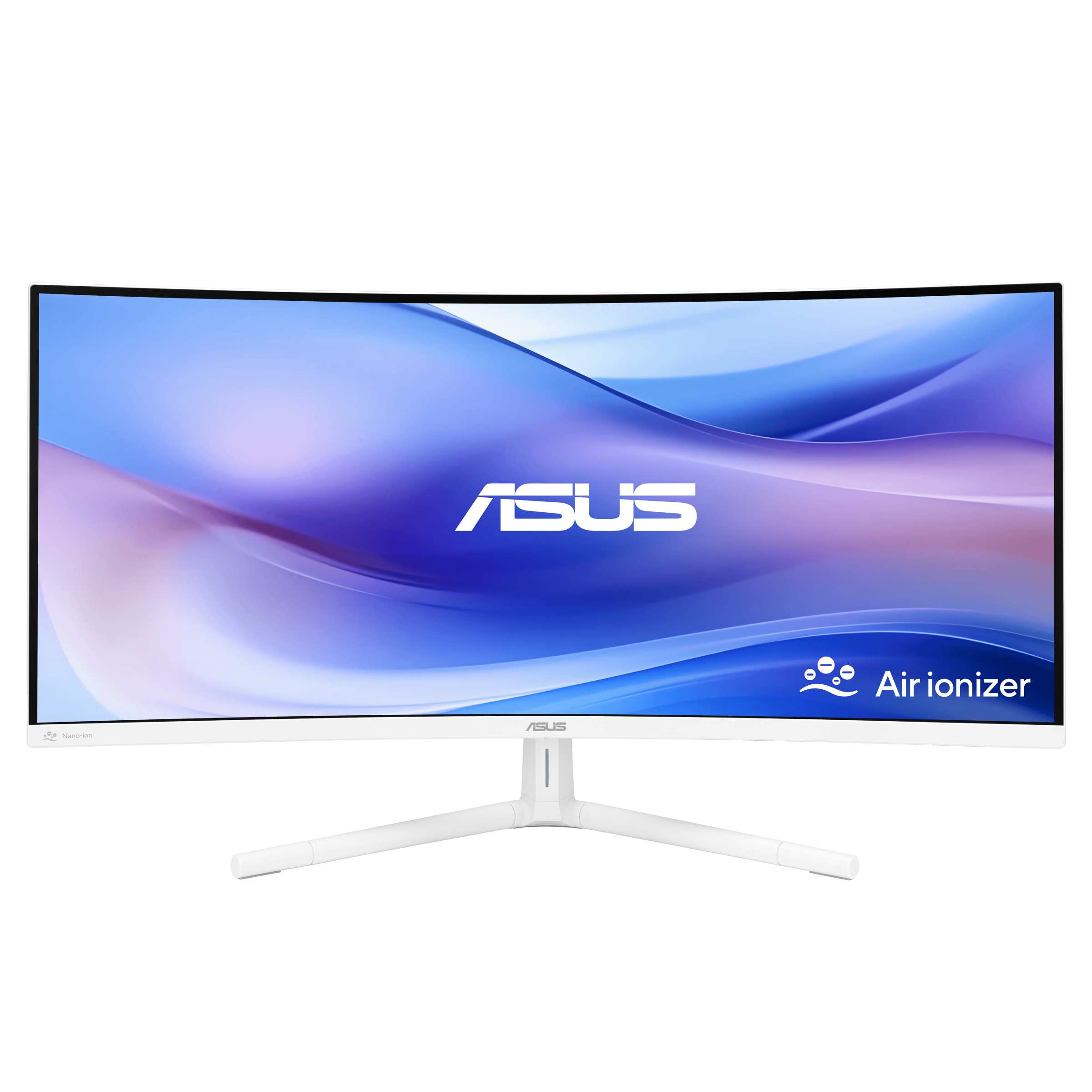 ASUS VU34WCIPW 86,36cm 34Zoll VA WLED Curved 1500R UWQHD 219 100Hz 300cdm2 1ms HDMI DP USBC USB Hub 4xUSB 32 G1 TypeA White