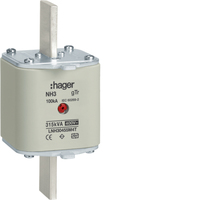 Hager NH-Sicherungseinsatz LNH30455M4T NH3 gTr 400V 315kVA 455A M Hager NH-Sicherungseinsatz LNH30455M4T NH3 gTr 400V 315kVA 455A M