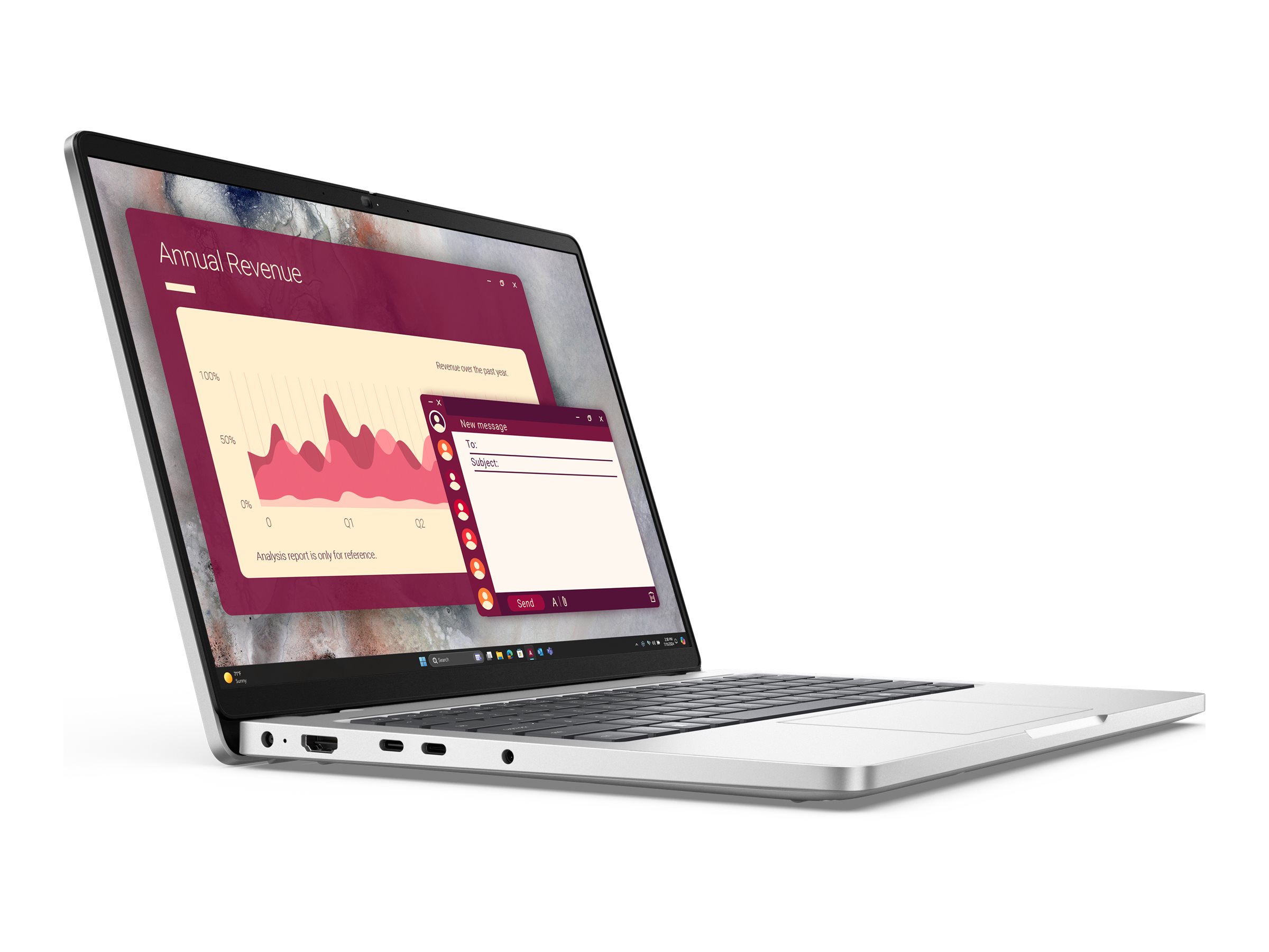 DELL Pro 14 PC14250 Intel Core Ultra 5 235U 3556cm 14Zoll FHD 16GB 512GB SSD IR Cam Mic WLAN W11P 1Y Basic Onsite