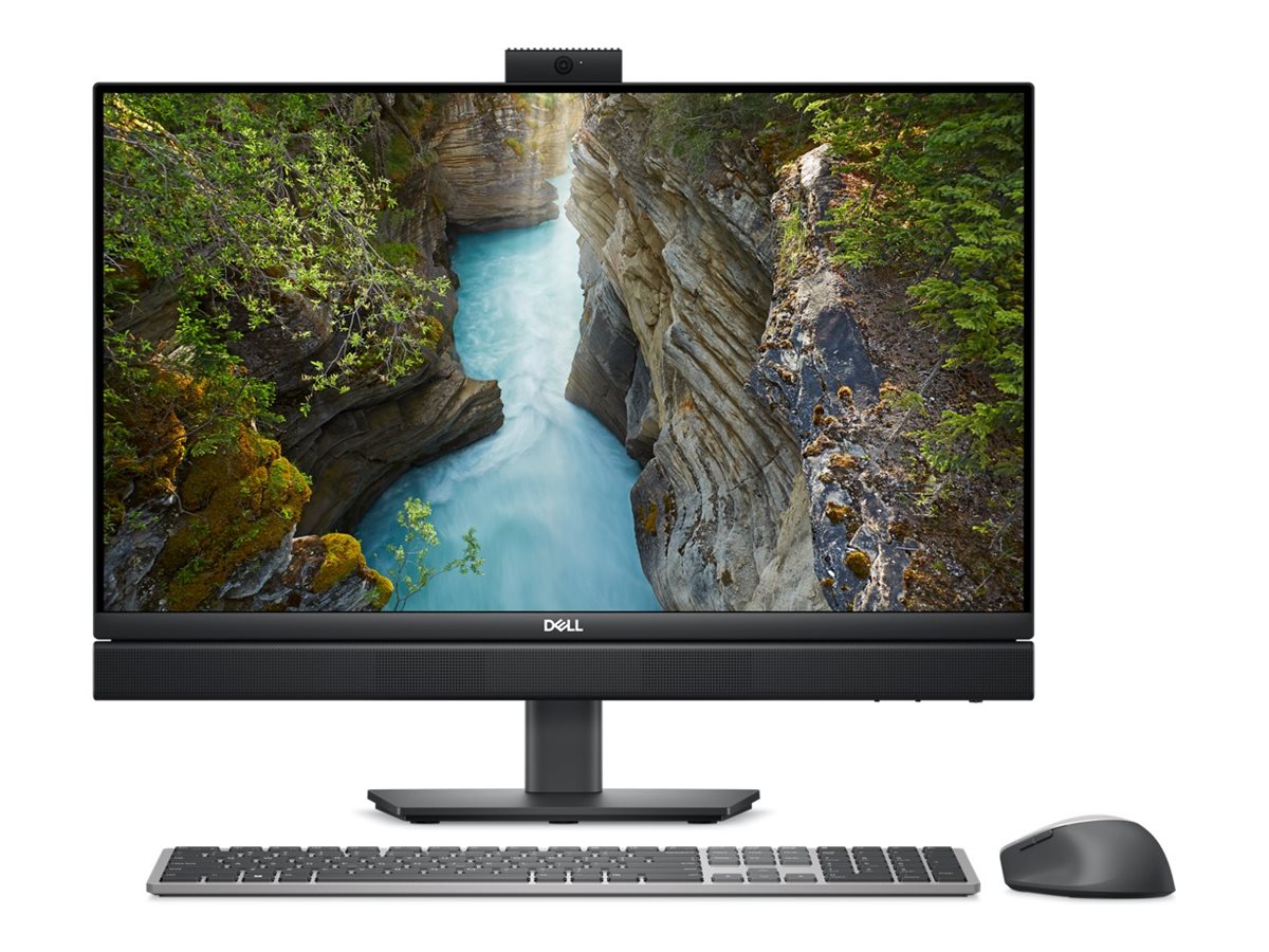 DELL OptiPlex AiO i5-14500T 60,45cm 23,8Zoll 8GB 256GB SSD Integrated Adj Stand WLAN Kb TPM 130W W11P 2Y Basic Onsite