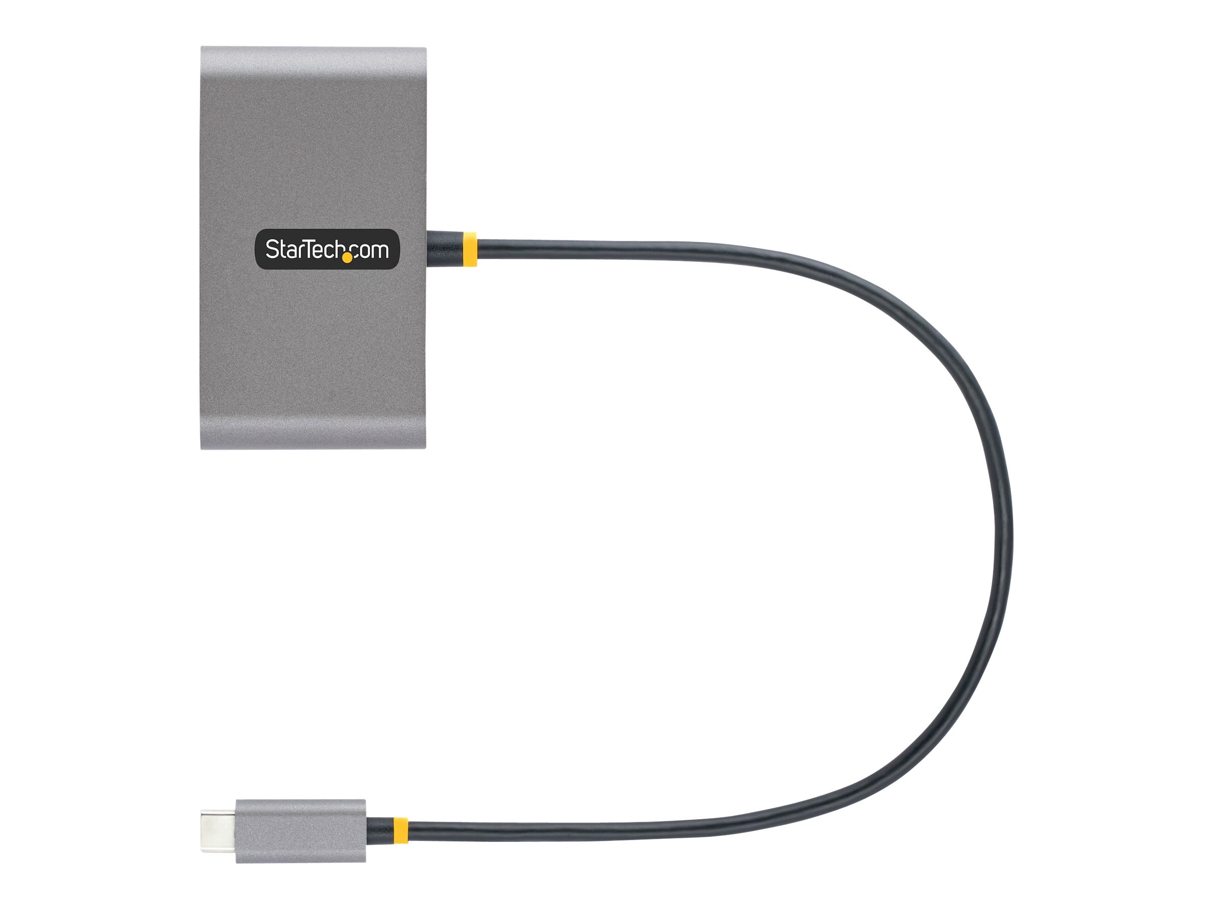 STARTECH.COM 4-Port USB-C Hub with 100W Power Delivery Pass-Through 2x USB-A + 2x USB-C 5Gbps 1ft/30cm Long Cable Portable USB 3.0 STARTECH.COM 4-Port USB-C Hub with 100W Power Delivery Pass-Through 2x USB-A + 2x USB-C 5Gbps 1ft/30cm Long Cable Portable USB 3.0