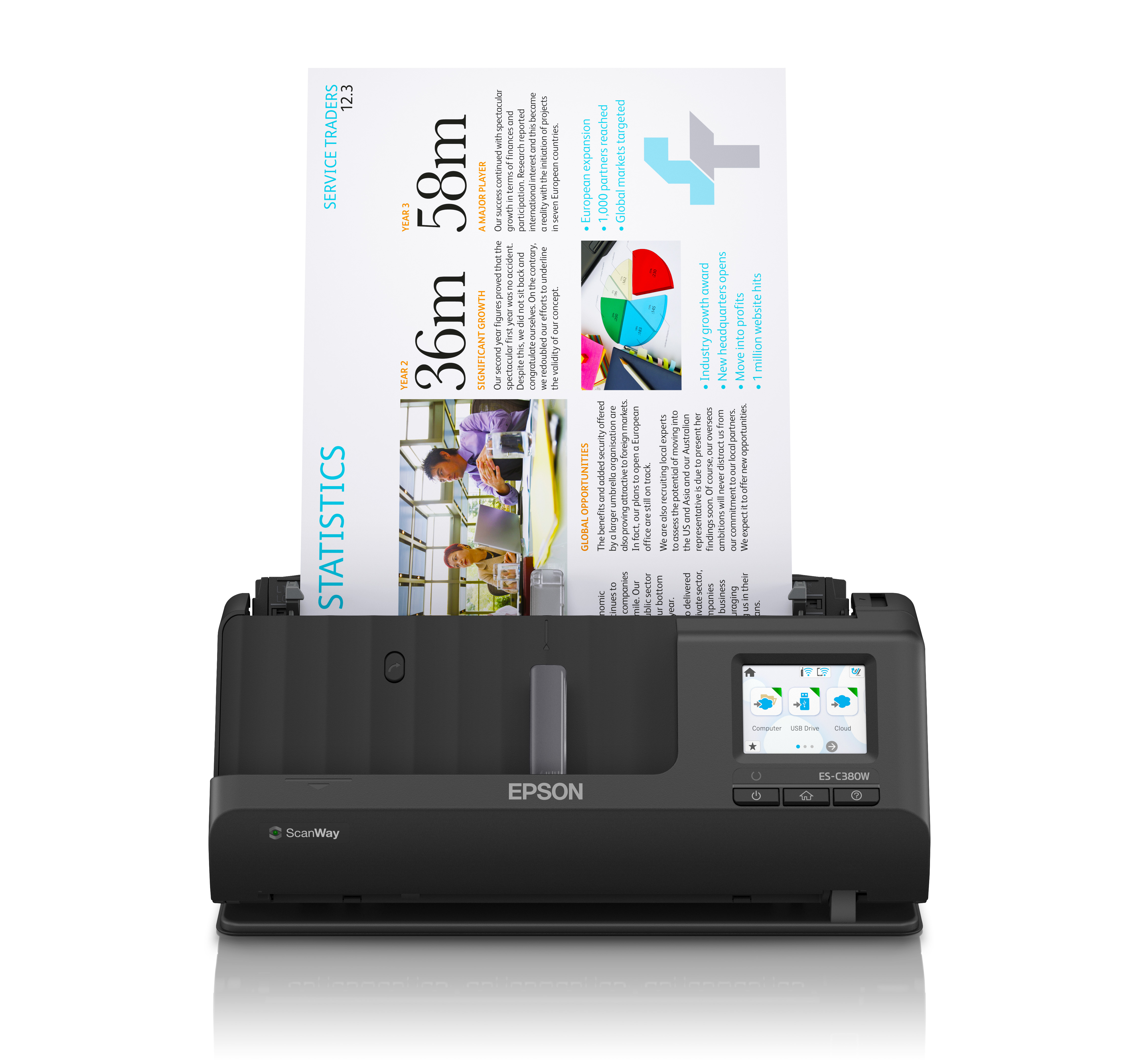EPSON ESC380W Dokumentenscanner