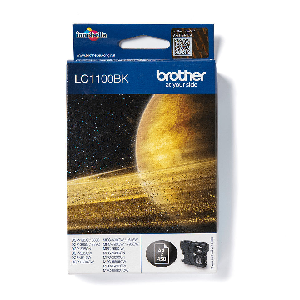 LC1100BK BROTHER MFC Tinte black ST 450