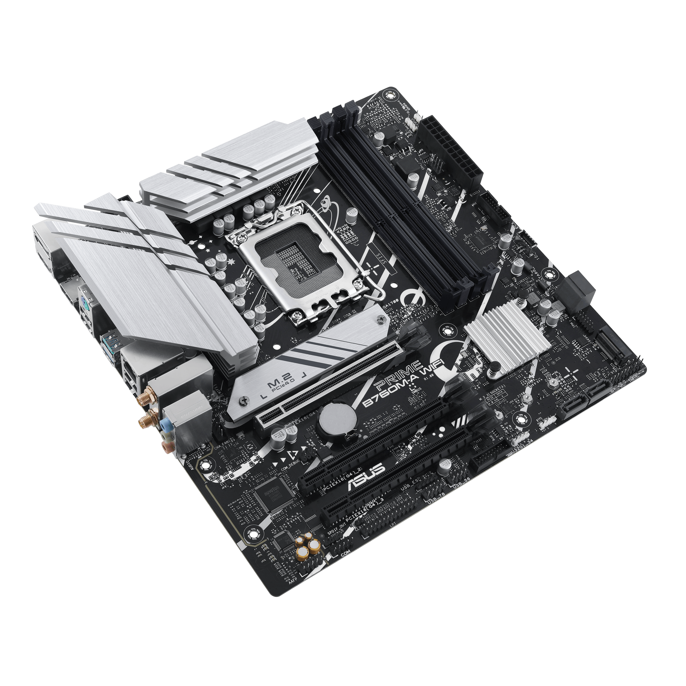 ASUS PRIME B760MA WIFI S1700DDR52xHDMI1xDPµATX Optional 1x COM 1x LPT