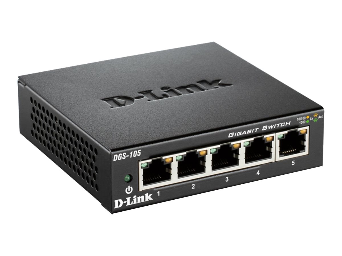 D-LINK DGS105E GIGABIT SWITCH