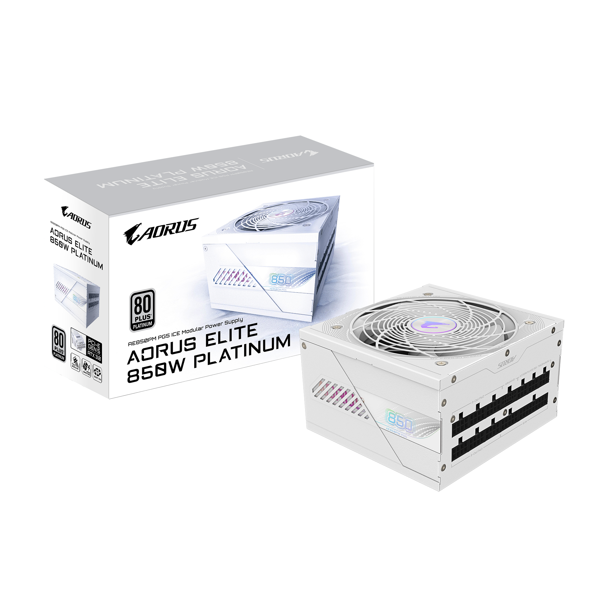 Gigabyte AORUS ELITE AE850PM PG5 ICE Netzteil