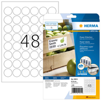 1.200 HERMA Power-Etiketten 10915 weiss 30,0 x 30,0 mm 1.200 HERMA Power-Etiketten 10915 weiss 30,0 x 30,0 mm