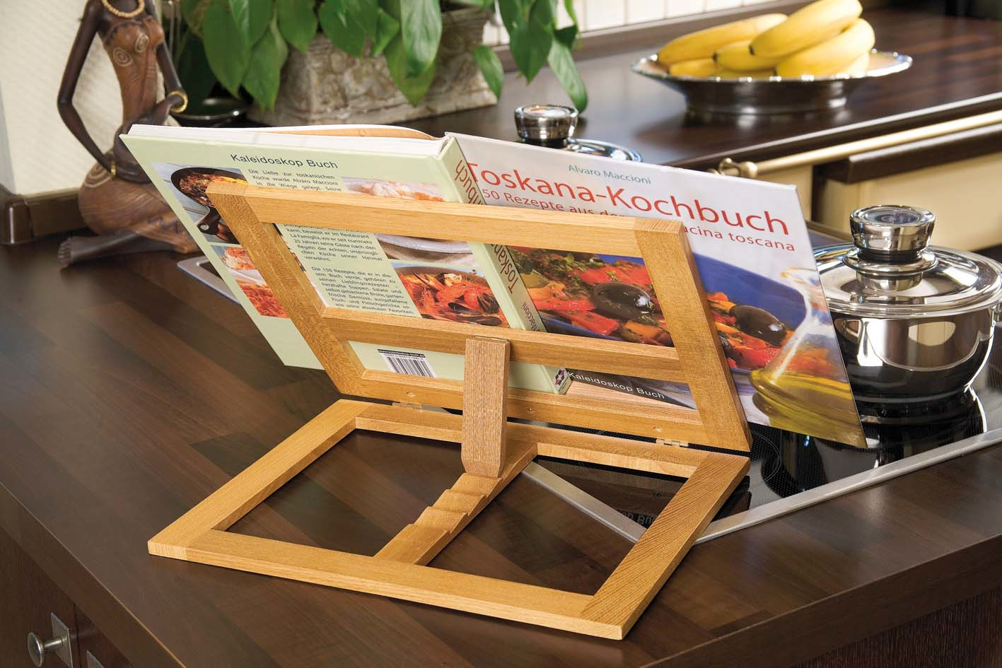 WEDO BuchstÃ¤nder Bambus braun