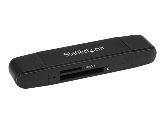 StarTech USB Memory Card Reader USB 30 SD Card Reader Compact 5Gbps USB Card Reader MicroSD USB Adapter