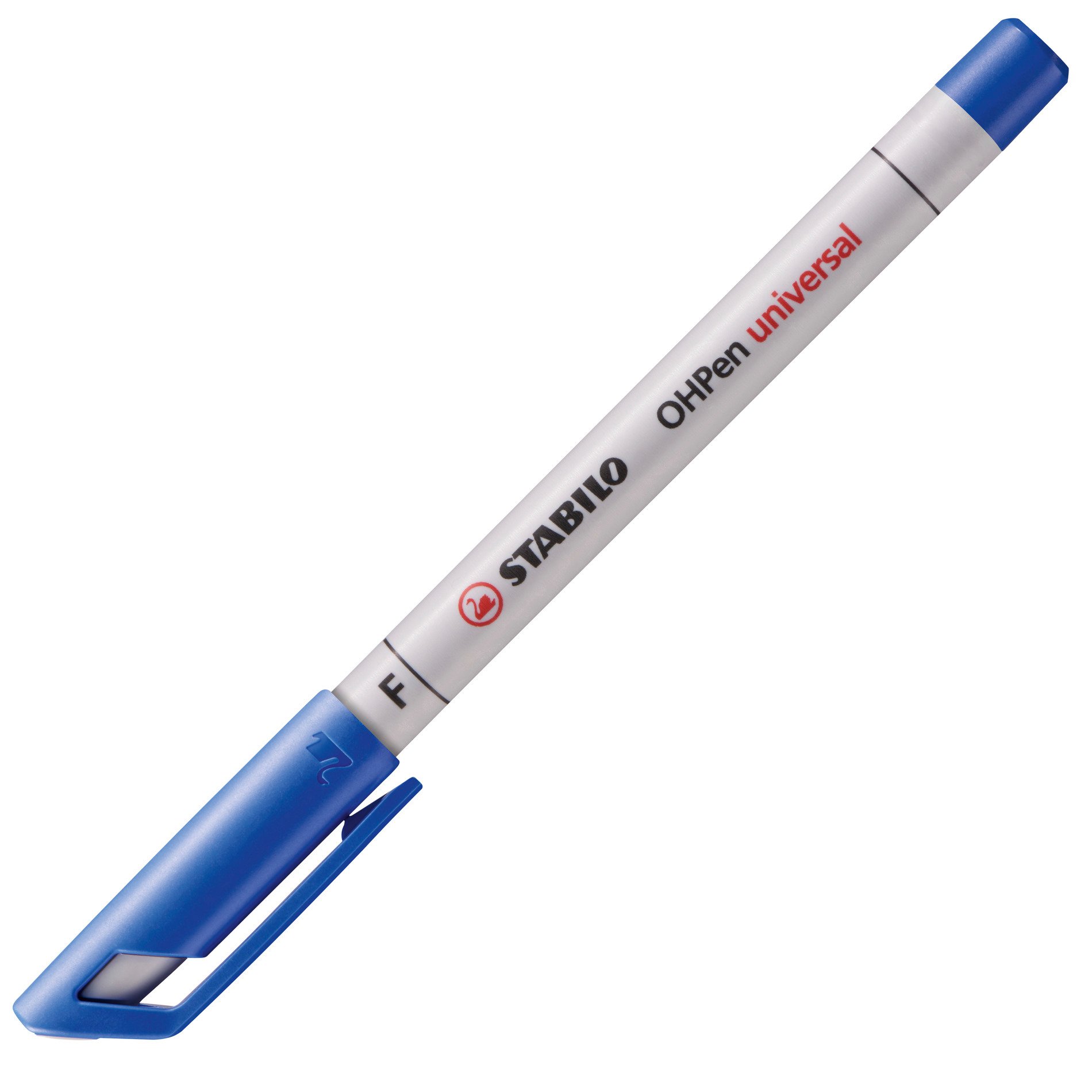 10 STABILO OHPen universal Folienstifte blau 0,7 mm nonpermanent