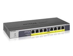 Netgear GS108PP-Switch-8x10/100/1000 (PoE+ 123W)