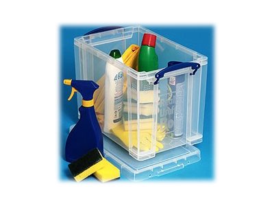 Really Useful Box Aufbewahrungsbox 19,0 l transparent, grau 39,5 x 25,5 x 29,0 cm Really Useful Box Aufbewahrungsbox 19,0 l transparent, grau 39,5 x 25,5 x 29,0 cm