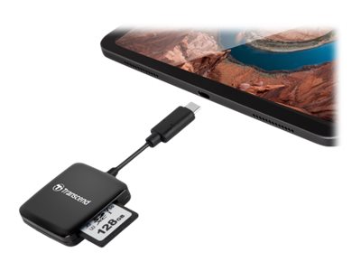 CARD Card Reader Transcend TSRDC3 SDmicroSD USB32 Type C