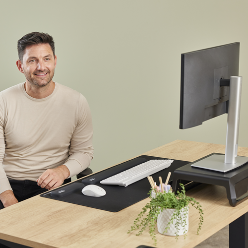 Fellowes Handballenauflage Breyta schwarz