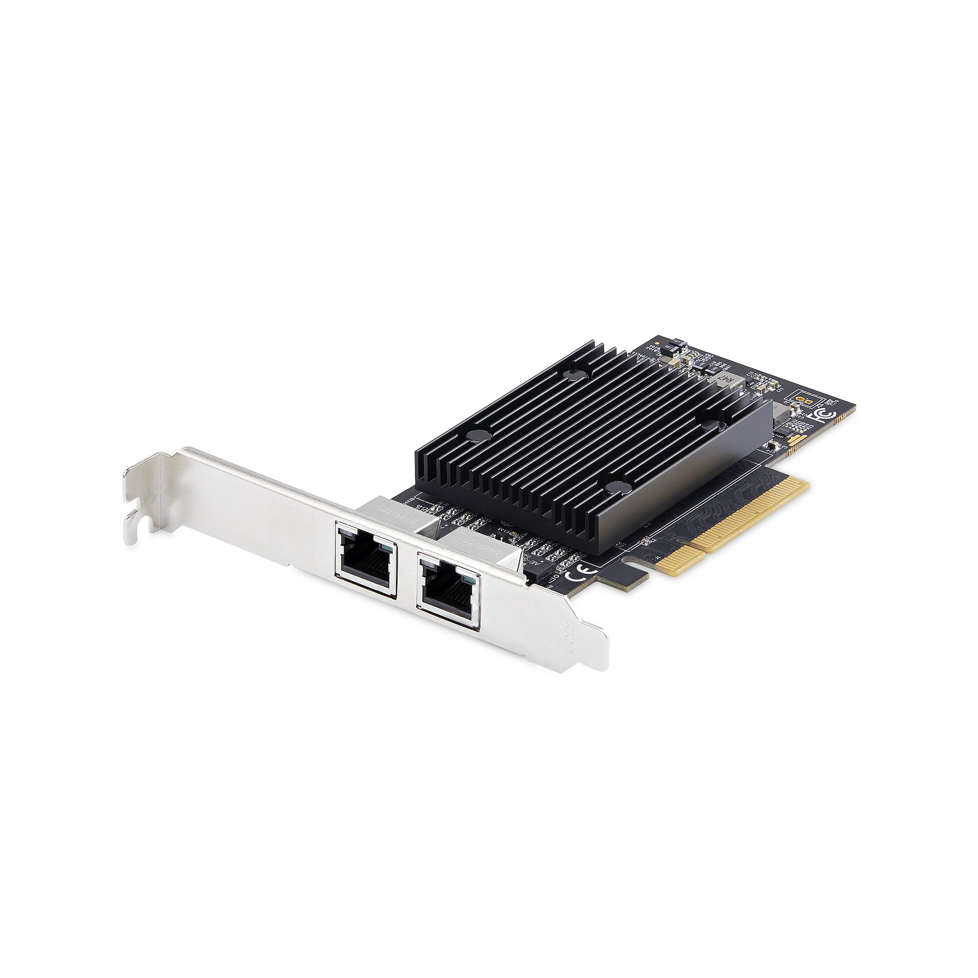 STARTECHCOM 2Port PCIe 10Gb Ethernet Netzwerkkarte Windows und Linux BCM57416 Chipset 10GBASET NIC Karte TAA