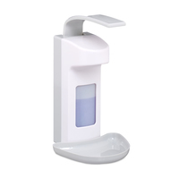 relaxdays Desinfektionsspender 10029929_0 weiÃ Kunststoff 0,5 l